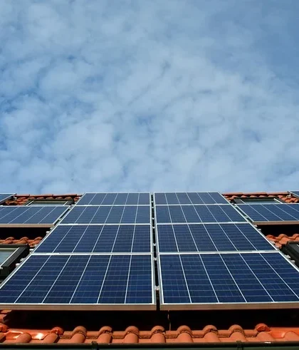 Solarpanels für die Solarreinigung